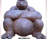 VIRUNGA ROI GORILLE