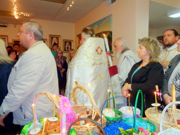 Easter 2017 at Russian Orthodox Cathedral of St. John the Baptist in Washington DC on April 15, 2017; 4001 17th St NW, Washington, DC 20011