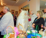 Easter 2017 at Russian Orthodox Cathedral of St. John the Baptist in Washington DC on April 15, 2017; 4001 17th St NW, Washington, DC 20011