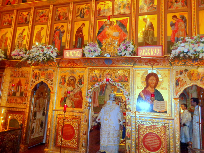 Easter 2017 at Russian Orthodox Cathedral of St. John the Baptist in Washington DC on April 15, 2017; 4001 17th St NW, Washington, DC 20011