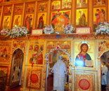 Easter 2017 at Russian Orthodox Cathedral of St. John the Baptist in Washington DC on April 15, 2017; 4001 17th St NW, Washington, DC 20011