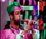 Joueur de bombarde - Bombarde player