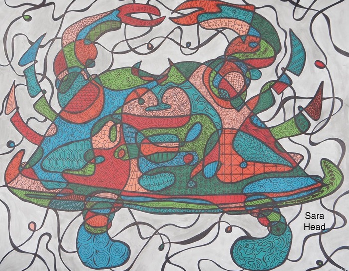 Zen Tangle Crab