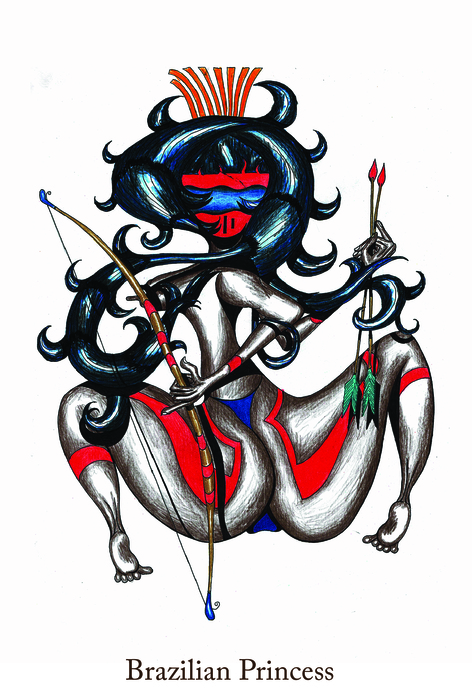 Brazilian Tribal Princess
