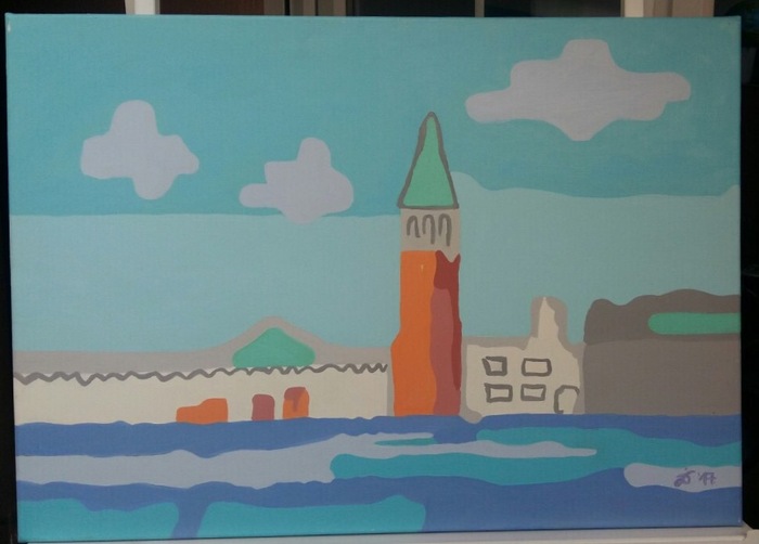 City on water