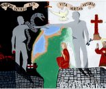 Hands Across the Divide, Derry painting