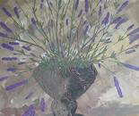 Lavender in Vase  awarded artwork