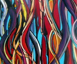  Color puzzle 1. Acrylic 100x 70 cm H