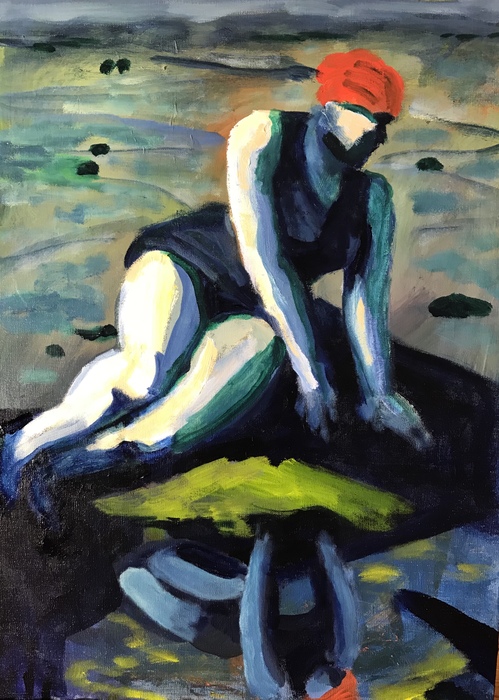 The Red Bathing Cap