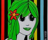 Louise aux cheveux verts