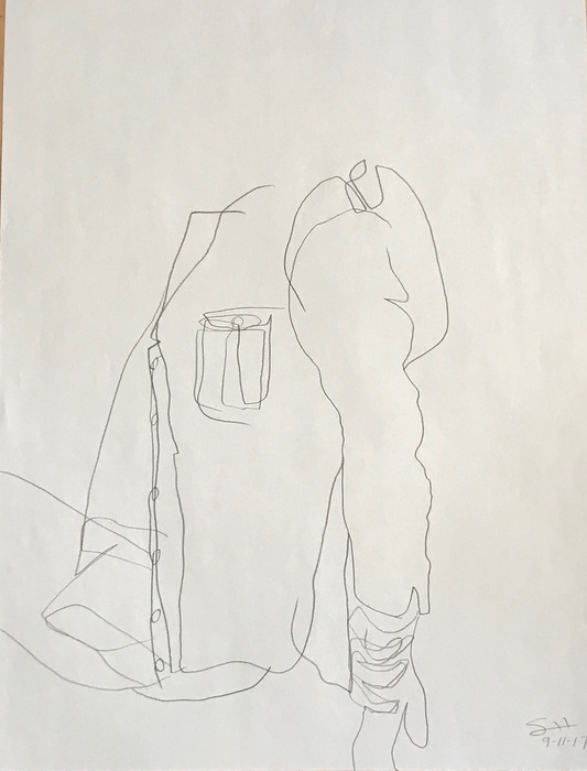 Blind Drawing 2 