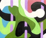 Abstract w/Lilac