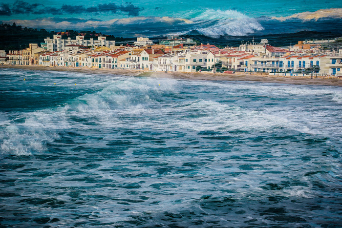 The waves