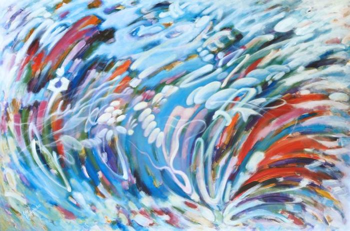 SWIRLING FOAMS.