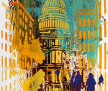 Walk To St Pauls Second Study. Orange