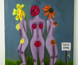 Keep off the flowers!