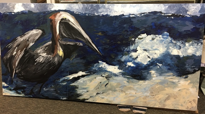 Pelican by Mary Zio