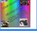 Human-beings heaven will arrive/Heaven human-beings will arrive
