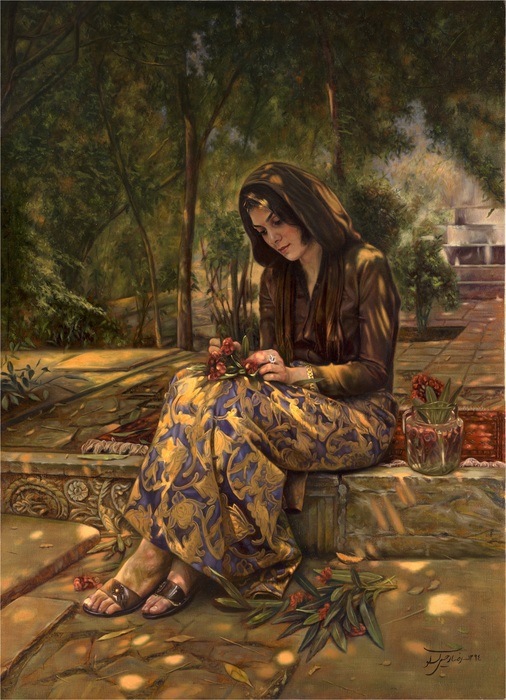 Painting By: Reza Rahimi Lasko Name: Beautiful Sammer