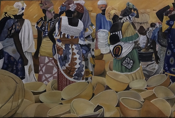  market in Mali- Djenné