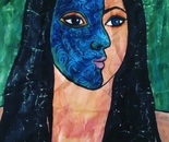 The blue mask 