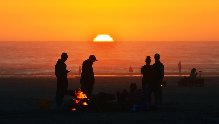 Sunset, Long Beach, Wa