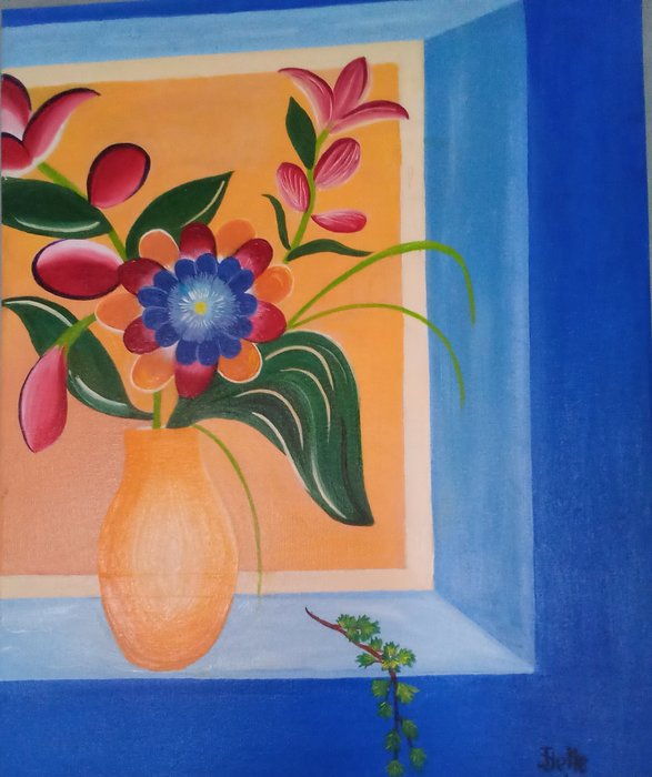 Flowers in the window