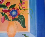 Flowers in the window