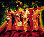 Buddhist munke i Kandy, Sri Lanka