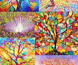 MIX OF PAINTINGS BY NIK TOD