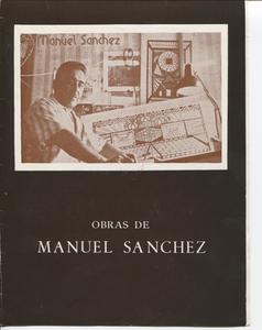 MANUEL SÁNCHEZ (AUTOR) VICENTE SÁNCHEZ (HIJO, Propietario de las obras)