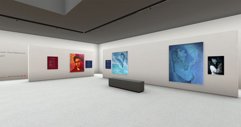 COLOR DISCIPLINE Virtual Exhibition on ArtPlacer