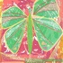 "Green Butterfly" by Lala (January 2023).Digital Painting