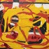 Abstract in Yellow and Red