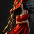 Lady in Red