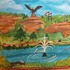 Trul bird statue in Tatabanya Hungary