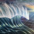 The roaring wave