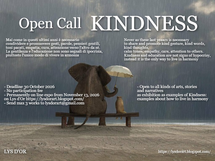 OPEN CALL  "Kindness"