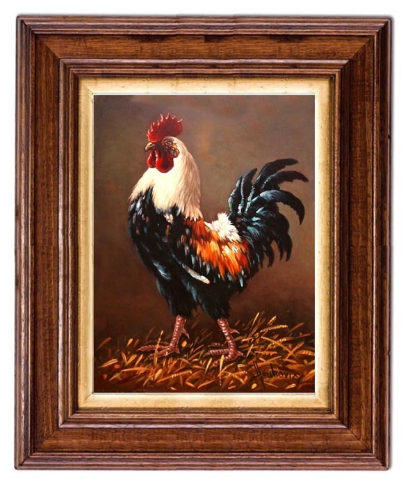 rooster - the master of the yard