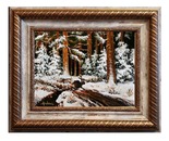 winter in the woods