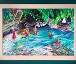 Buddhist Monks Bathing