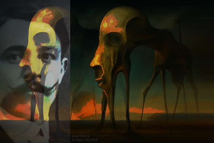 Dali Niet on the edge of the desert