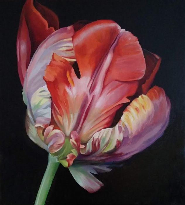 Bella Meriin, Acrylic on canvas, 110 by 100 cm
