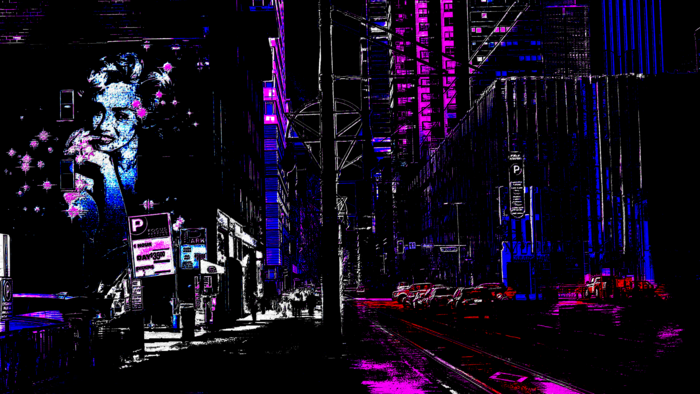 Blue&pink by VanInk Studios 