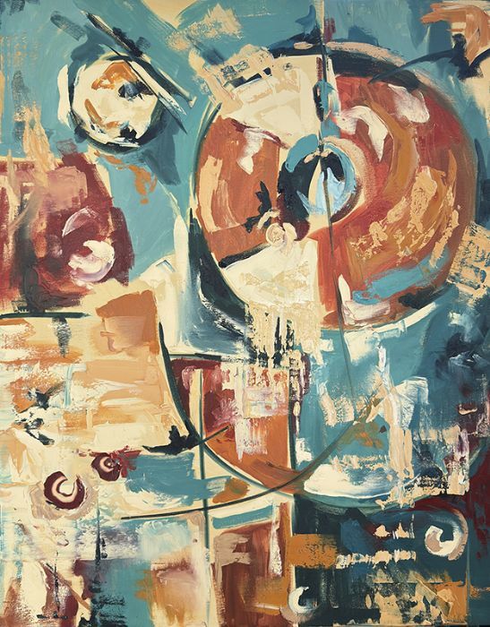  Alisa Cherkun Drukman, Oil on canvas, 100 by 80 cm