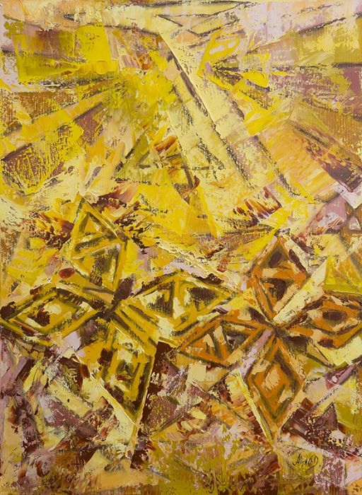  Alisa Cherkun Drukman, Oil on canvas, 70 by 49.5 cm