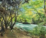 Bella Meriin, Oil on canvas, 50 by 70 cm