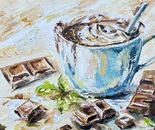 Alisa Cherkun Drukman, Oil on canvas, 50 by 60 cm