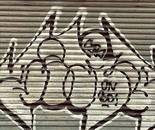 Graffiti on Metal Shutter