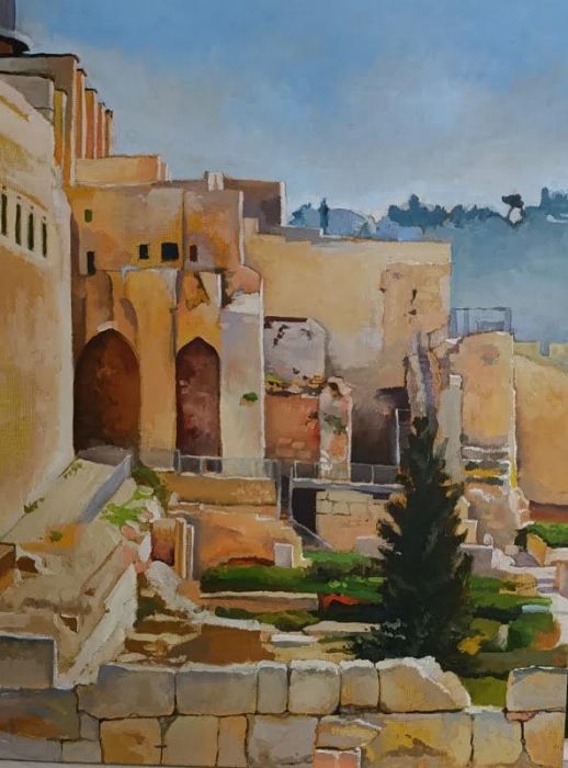 Bella Meriin, Oil on canvas, 40 by 30 cm